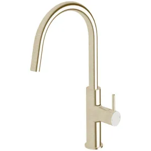 Sussex Taps Virgo Sink Mixer Tap LUXPVD Brushed Platinum Gold VGSM01-63 by Sussex Taps, a Kitchen Taps & Mixers for sale on Style Sourcebook
