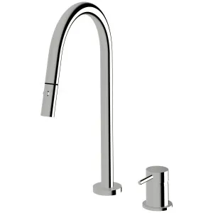 Sussex Taps Virgo Hob Set Pull Out Spray Tap Chrome VGHMSPOS01 by Sussex Taps, a Kitchen Taps & Mixers for sale on Style Sourcebook