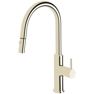 Sussex Taps Virgo Sink Mixer Pull Out Spray Tap LUXPVD Platinum Gold VGSMPOS01-62 by Sussex Taps, a Kitchen Taps & Mixers for sale on Style Sourcebook