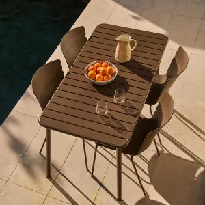 Ravello Outdoor Four Seater Dining Table - Chocolate - Mocka by Mocka., a Tables for sale on Style Sourcebook