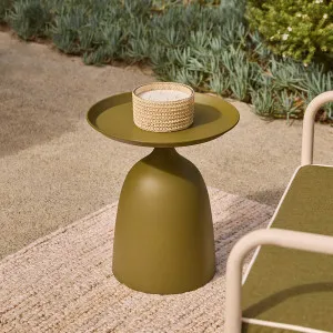 Palma Indoor/Outdoor Side Table - Olive Green - Mocka by Mocka., a Tables for sale on Style Sourcebook