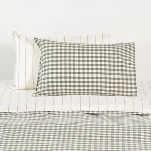 Modella Quilt Cover Set - 100% Cotton, Queen, Stripes & Patterns - Canningvale by Canningvale_Modella, a Sheets for sale on Style Sourcebook