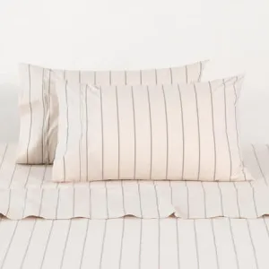 Modella Stripe Sheet Set - 100% Cotton, Queen, Stripes & Patterns - Canningvale by Canningvale_Modella, a Sheets for sale on Style Sourcebook