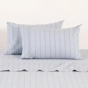 Modella Stripe Sheet Set - 100% Cotton, Super King, Stripes & Patterns - Canningvale by Canningvale_Modella, a Sheets for sale on Style Sourcebook