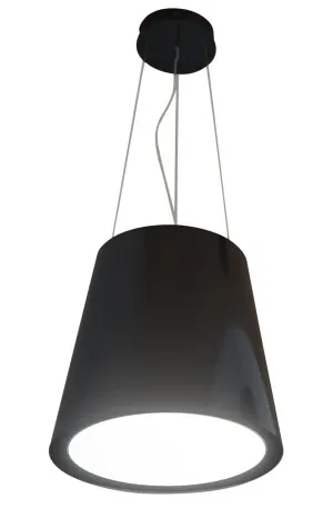 Sirius Valentina 48cm Ceiling-Mount Pendant Island Rangehood - Black SILT28BP by Sirius, a Rangehoods for sale on Style Sourcebook