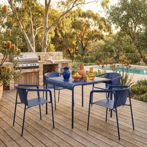 AZUR - Steel Outdoor Table - 100 x 100 cm by European Lifestyle, a Tables for sale on Style Sourcebook