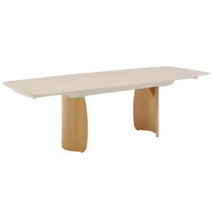 BIANCA - Ceramic & Oak Extendable Dining Table by European Lifestyle, a Dining Tables for sale on Style Sourcebook