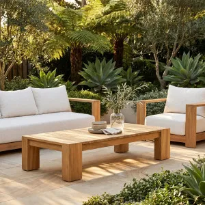 CALVIA - Teak Outdoor Coffee Table by European Lifestyle, a Tables for sale on Style Sourcebook
