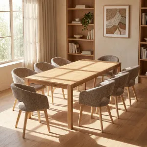 IVOINE - Oak Extendable Dining Table by European Lifestyle, a Dining Tables for sale on Style Sourcebook