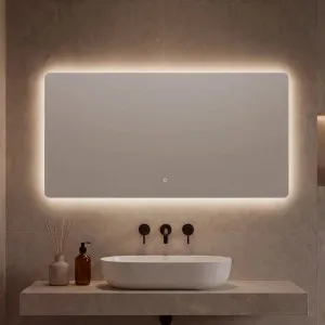 NOAM - LED Bathroom Mirror - Touch - 150 x 70 cm by European Lifestyle, a Illuminated Mirrors for sale on Style Sourcebook