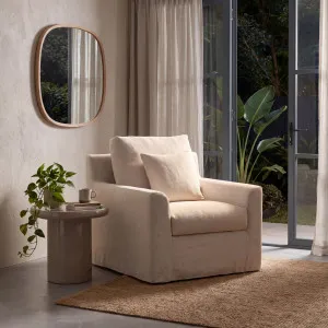 OSTUNI - Linen Armchair by European Lifestyle, a Chairs for sale on Style Sourcebook