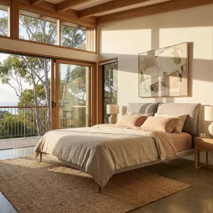 SOFTY - Fabric Bed - King Size by European Lifestyle, a Beds & Bed Frames for sale on Style Sourcebook