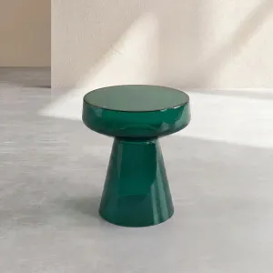 ZARIA - Glass Side Table - 39 cm by European Lifestyle, a Side Table for sale on Style Sourcebook