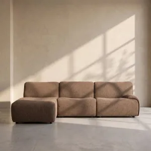 AMAEL - Fabric Left-hand Chaise Sofa by European Lifestyle, a Sofas for sale on Style Sourcebook