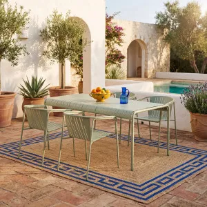 AZUR - Steel Outdoor Table - 180 x 100 cm by European Lifestyle, a Tables for sale on Style Sourcebook