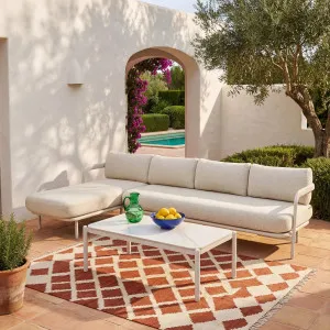 NAZARE - Aluminium Left-hand Chaise Outdoor Sofa by European Lifestyle, a Outdoor Sofas for sale on Style Sourcebook
