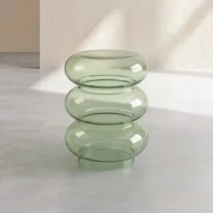 ORLANE - Glass Side Table - 30 cm by European Lifestyle, a Side Table for sale on Style Sourcebook