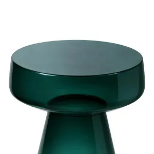ZARIA - Glass Side Table - 39 cm by European Lifestyle, a Side Table for sale on Style Sourcebook