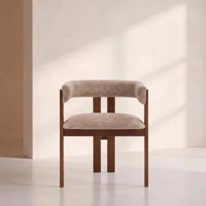 DALYA - Fabric & Oak Armchair by European Lifestyle, a Chairs for sale on Style Sourcebook