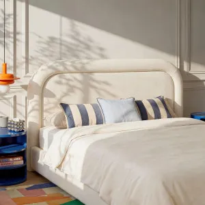 RIGA - Chenille Bedhead - King Size by European Lifestyle, a Bed Heads for sale on Style Sourcebook