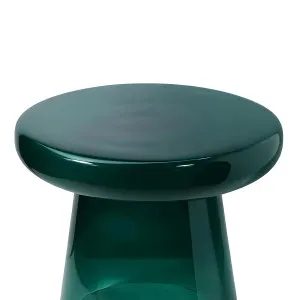 ZARIA - Glass Side Table - 40.5 cm by European Lifestyle, a Side Table for sale on Style Sourcebook