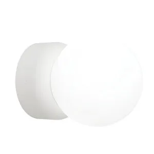 Lighting Republic Orb Deco Small Opal Glass Wall Light - White by Lighting Republic, a Wall Lighting for sale on Style Sourcebook