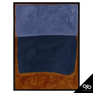 Headland Portrait Box Framed Canvas in 123 x 163cm Black by OZ Design, a Painted Canvases for sale on Style Sourcebook