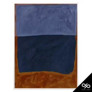 Headland Portrait Box Framed Canvas in 93 x 123cm White by OZ Design, a Painted Canvases for sale on Style Sourcebook