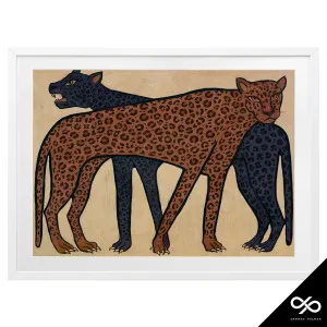 Accord Framed Print in 84 x 68cm White by OZ Design, a Prints for sale on Style Sourcebook