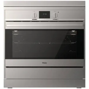 Haier 90cm Electric Induction Freestanding Oven Stainless Steel HOR90S11ISX2 by Haier, a Cooktops for sale on Style Sourcebook