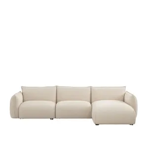 CELESTE - Fabric Right-hand Chaise Sofa by European Lifestyle, a Sofas for sale on Style Sourcebook