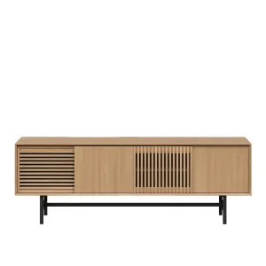 ELYA - Oak 4 Door Entertainment Unit by European Lifestyle, a Entertainment Units & TV Stands for sale on Style Sourcebook