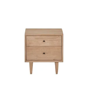 EUGENIE - Oak 2 Drawer Bedside Table by European Lifestyle, a Bedside Tables for sale on Style Sourcebook