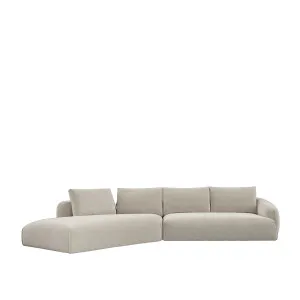NIZIDA - Fabric Left-hand Chaise Sofa by European Lifestyle, a Sofas for sale on Style Sourcebook