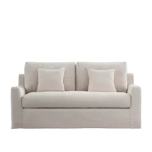 OSTUNI - Linen 2 Seater Sofa by European Lifestyle, a Sofas for sale on Style Sourcebook