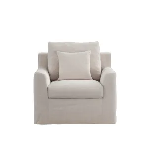 OSTUNI - Linen Armchair by European Lifestyle, a Chairs for sale on Style Sourcebook