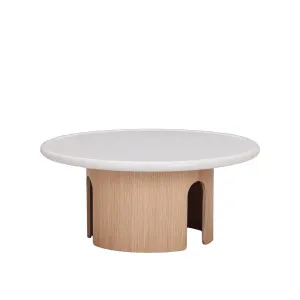 PIMODA - Round Coffee Table Matte Finish - 80 cm by European Lifestyle, a Coffee Table for sale on Style Sourcebook