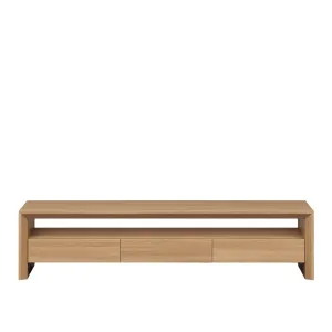 RAFAEL - Oak 3 Drawer Entertainment Unit by European Lifestyle, a Entertainment Units & TV Stands for sale on Style Sourcebook