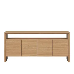 RAFAEL - Oak 4 Door Sideboard by European Lifestyle, a Sideboards, Buffets & Trolleys for sale on Style Sourcebook