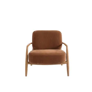 VELIKA - Fabric & Wood Armchair by European Lifestyle, a Chairs for sale on Style Sourcebook