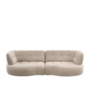ALIZEE - Upholstered 4 Seater Fabric Sofa by European Lifestyle, a Sofas for sale on Style Sourcebook
