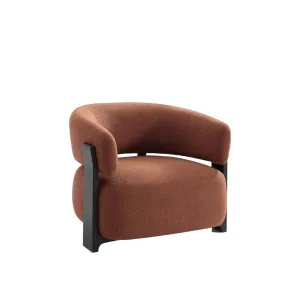 BARREA - Fabric & Wood Armchair by European Lifestyle, a Chairs for sale on Style Sourcebook