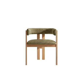 DALYA - Fabric & Oak Armchair by European Lifestyle, a Chairs for sale on Style Sourcebook