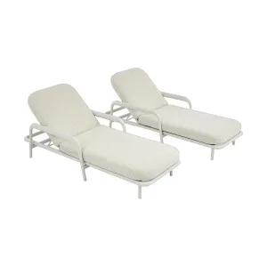 NAZARE - Aluminium Double Sun Lounger by European Lifestyle, a Outdoor Sofas for sale on Style Sourcebook