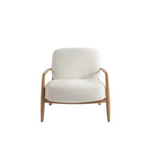 VELIKA - Fabric & Wood Armchair by European Lifestyle, a Chairs for sale on Style Sourcebook