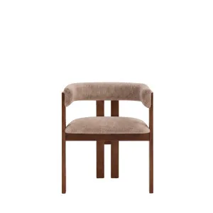 DALYA - Fabric & Oak Armchair by European Lifestyle, a Chairs for sale on Style Sourcebook