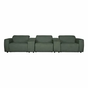 Nevada 3 Seater Recliner  Sofa + 2 Consoles in Domino Heritage by OZ Design, a Sofas for sale on Style Sourcebook