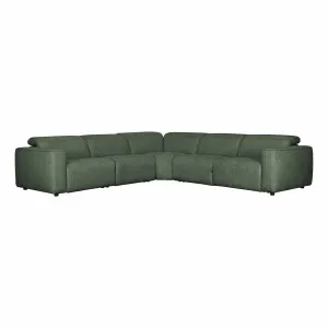 Nevada 5 Seater Modular  Sofa with 2 Recliners in Domino Heritage by OZ Design, a Sofas for sale on Style Sourcebook