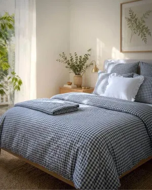 Gingham Blackberry Jam Comforter Set by null, a Quilts & Bedspreads for sale on Style Sourcebook