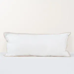 Embroidered Cushion - Cotton, Blue Haze - Canningvale by Canningvale_Sereno, a Sheets for sale on Style Sourcebook
